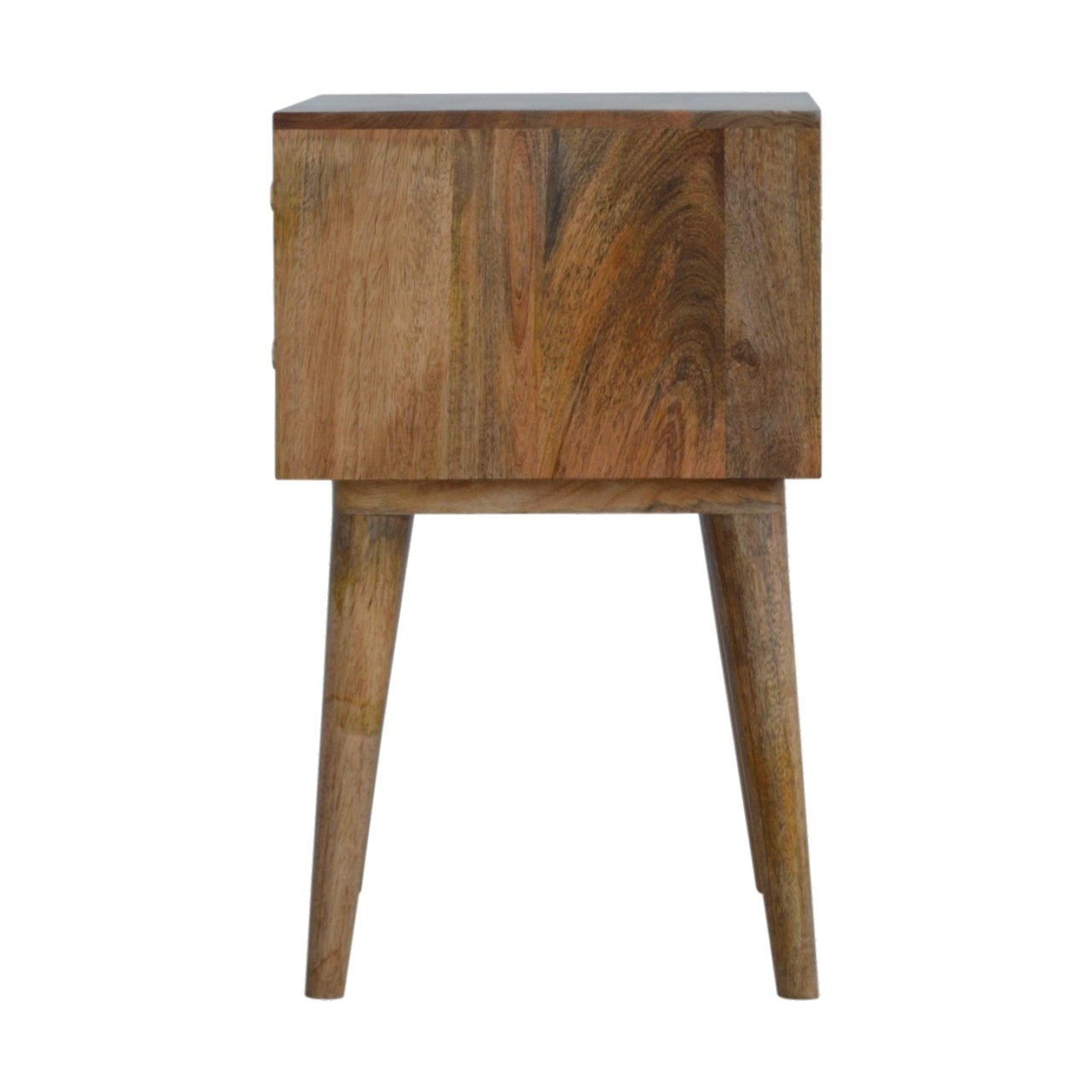 Szafka nocna Artisan IN723 – lite drewno mango, wykończenie dębowe - Image 7