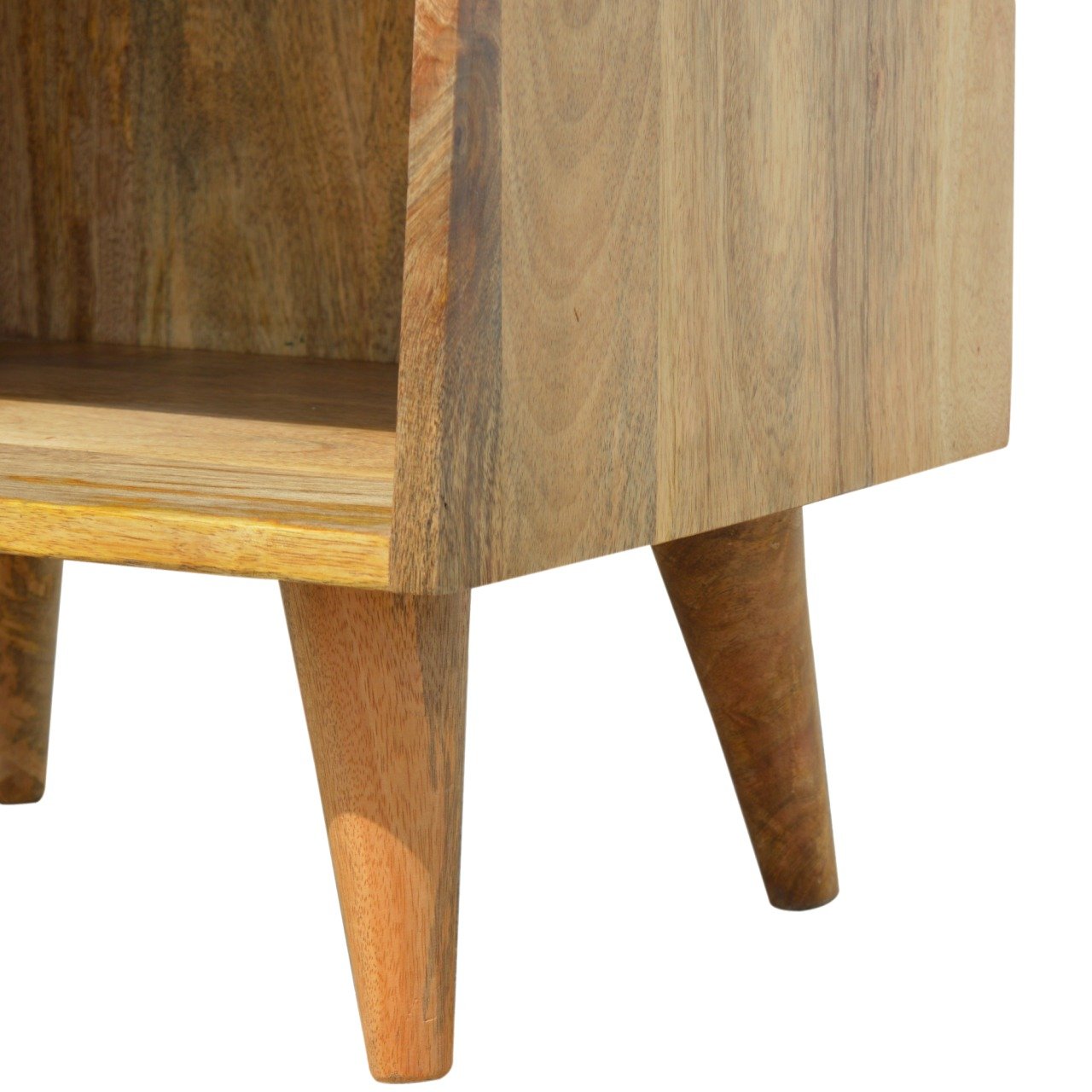 Szafka nocna Artisan IN728 – lite drewno mango, wykończenie dębowe - Image 6