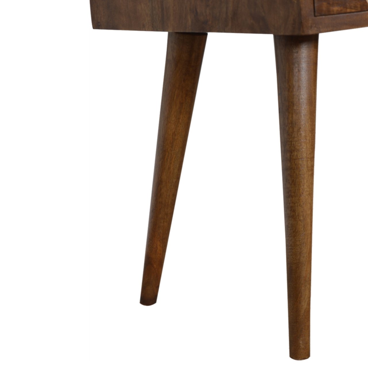 Szafka nocna Artisan IN733 – lite drewno mango, wykończenie kasztanowe - Image 5