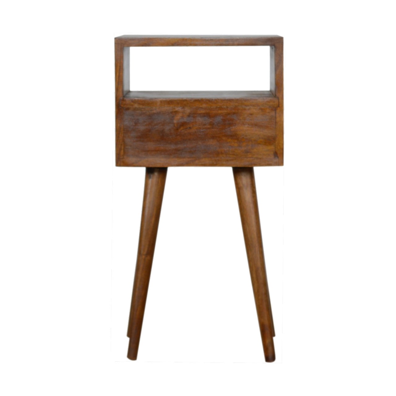 Szafka nocna Artisan IN733 – lite drewno mango, wykończenie kasztanowe - Image 8
