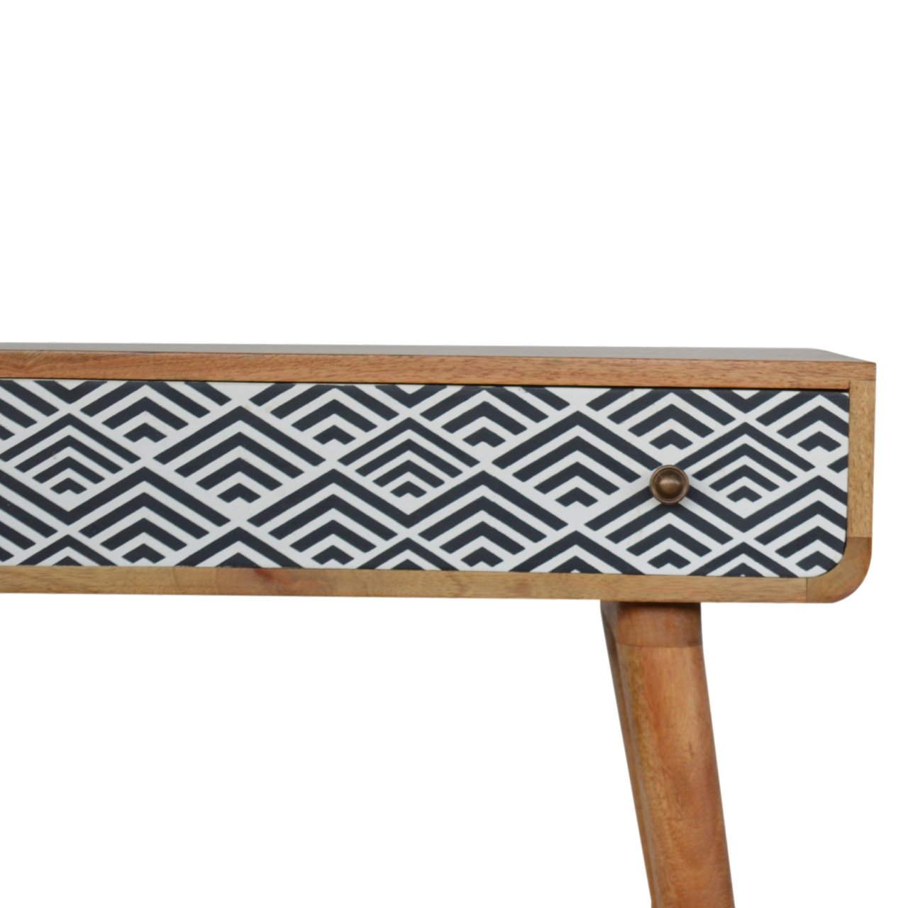 Konsola Artisan IN826 – lite drewno mango, wykończenie dębowe - Image 3