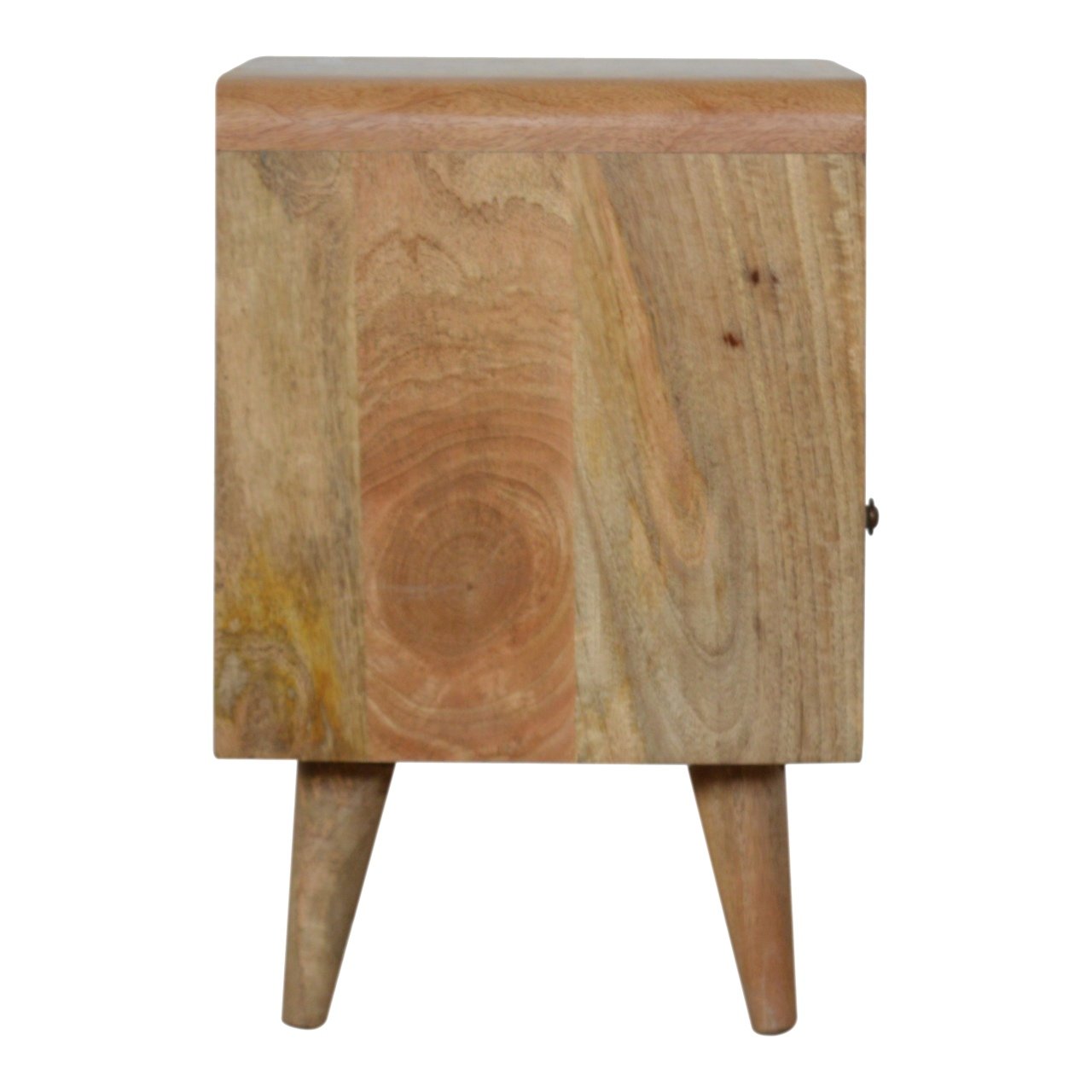 Szafka nocna Artisan IN827 – lite drewno mango, wykończenie dębowe - Image 7