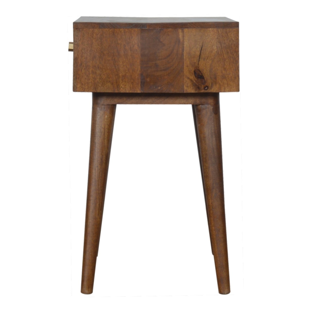 Szafka nocna Artisan In842 – lite drewno mango, wykończenie kasztanowe - Image 7