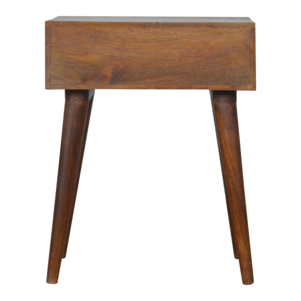 Szafka nocna Artisan In842 – lite drewno mango, wykończenie kasztanowe - Image 8