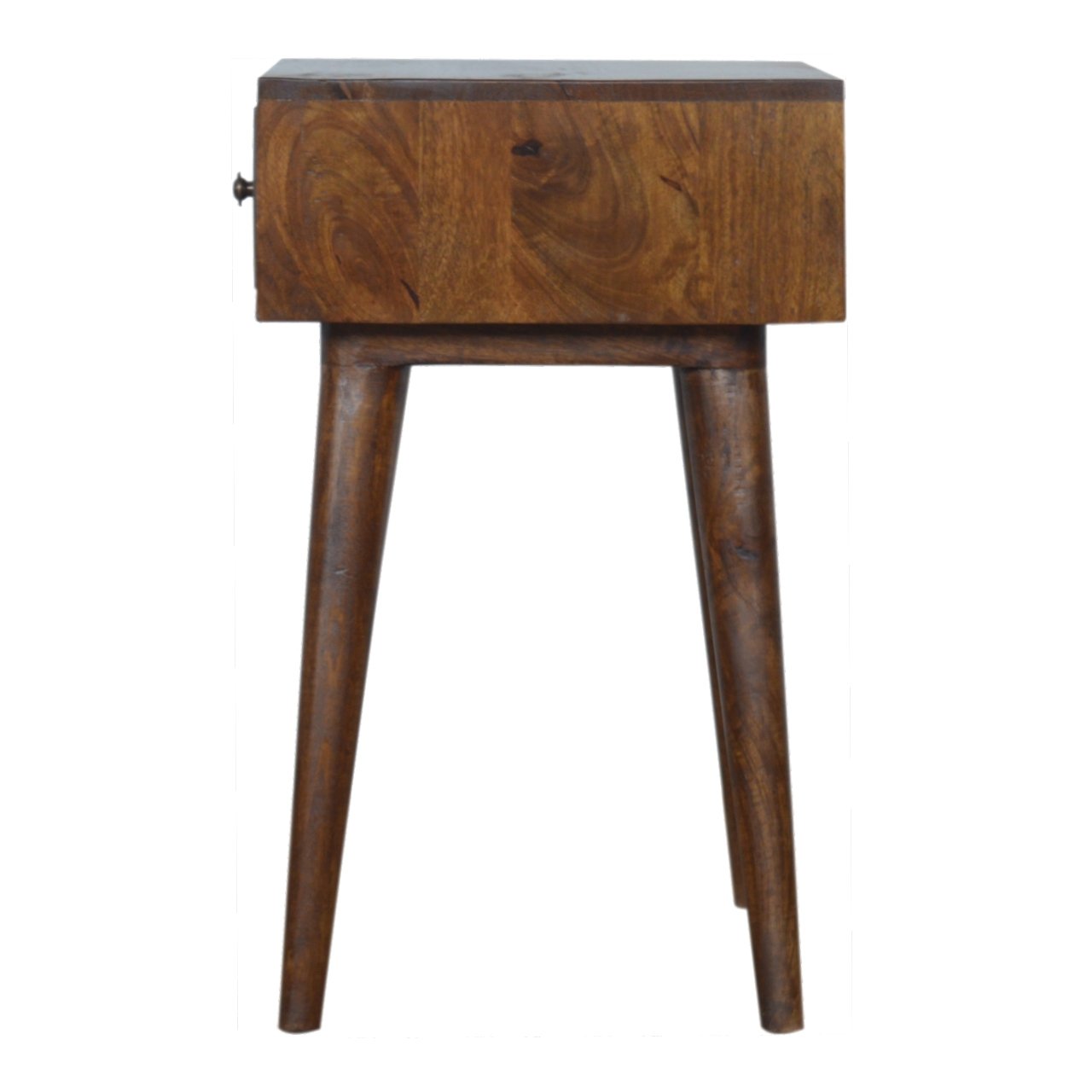 Szafka nocna Artisan IN846 – lite drewno mango, wykończenie kasztanowe - Image 7