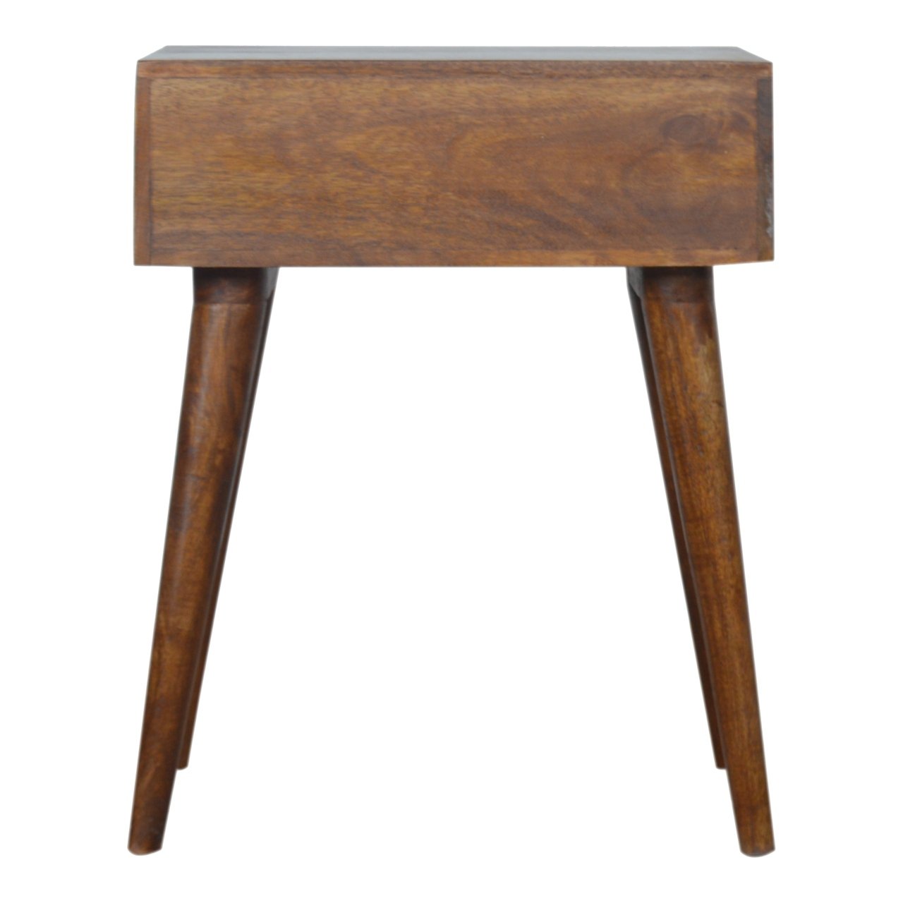 Szafka nocna Artisan IN846 – lite drewno mango, wykończenie kasztanowe - Image 8