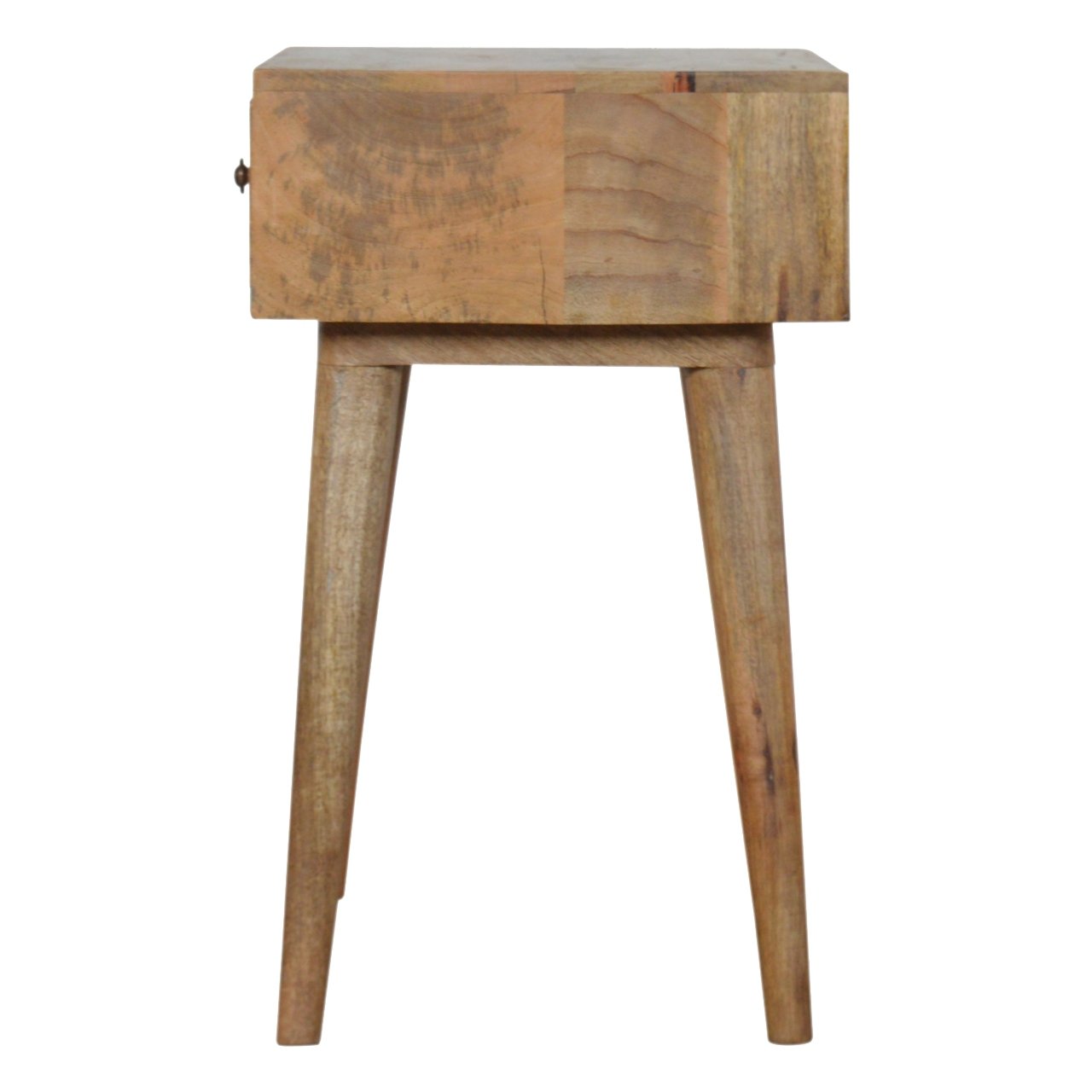 Szafka nocna Artisan IN849 – lite drewno mango, wykończenie dębowe - Image 7