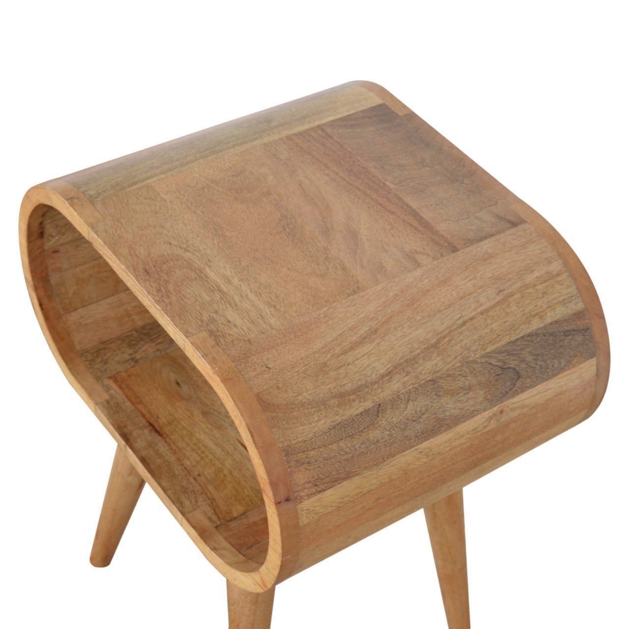 Szafka nocna Artisan IN857 – lite drewno mango, wykończenie dębowe - Image 4