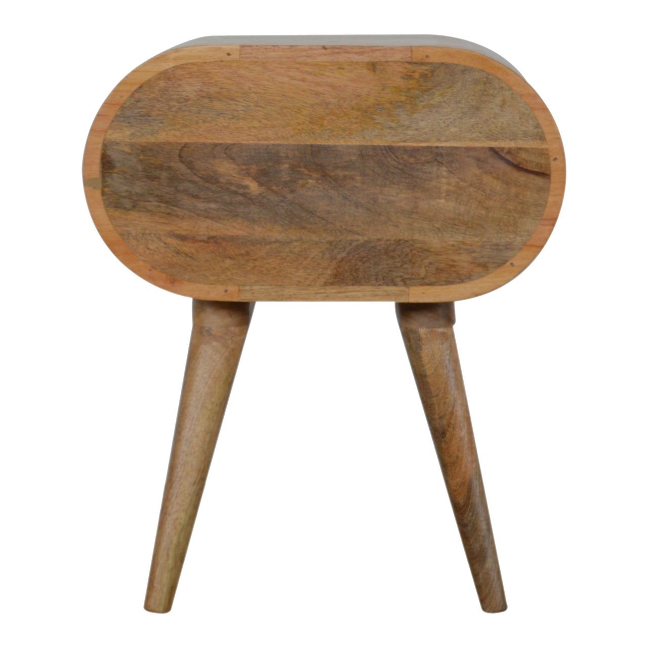 Szafka nocna z litego drewna mango – dębowa, 45 cm — model In860 - Image 8