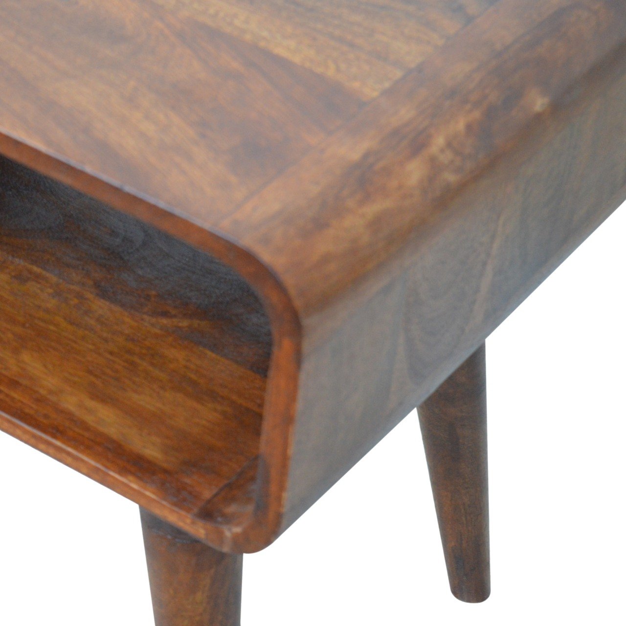 Szafka nocna Artisan IN890 – lite drewno mango, wykończenie kasztanowe - Image 7