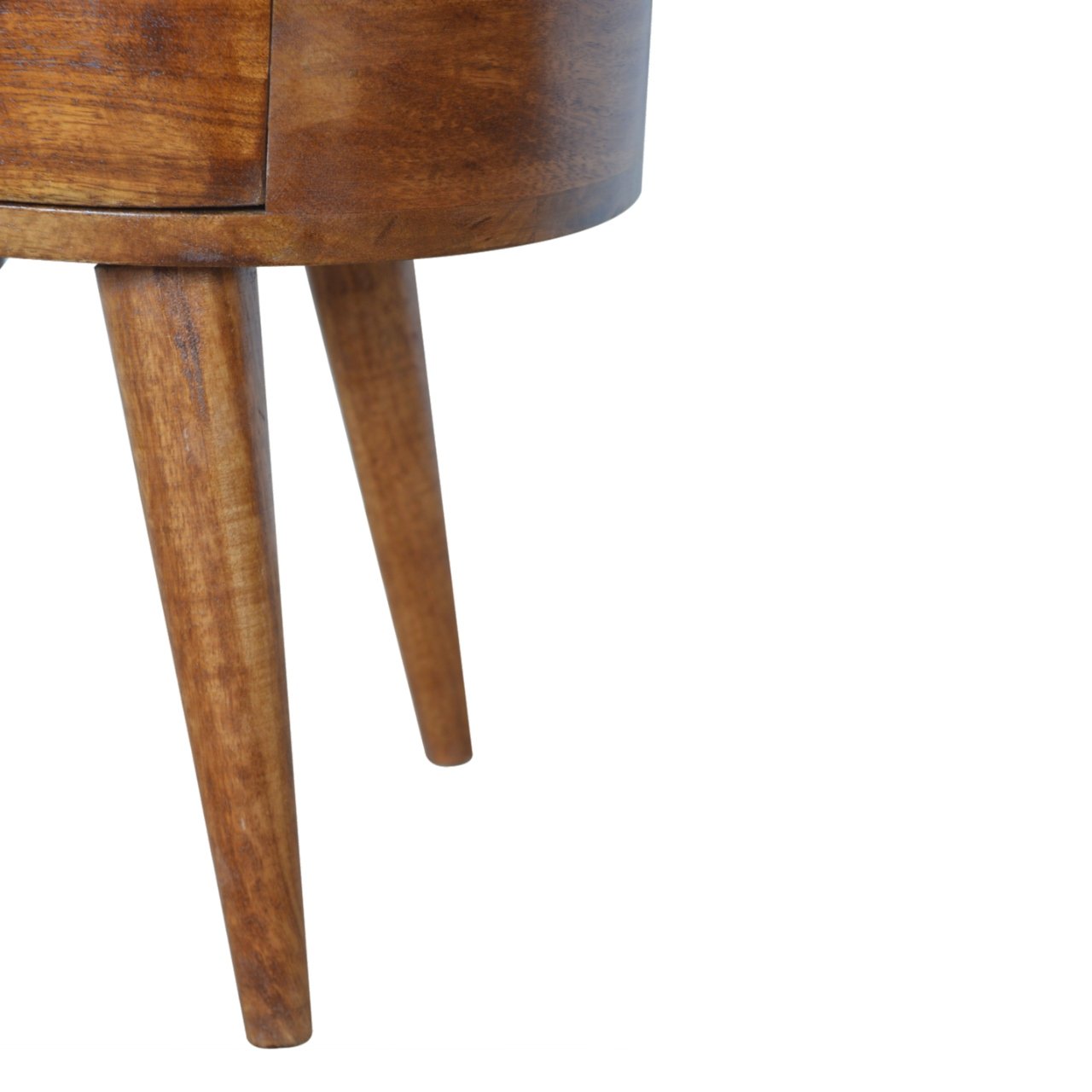 Szafka nocna Artisan IN907-1 – lite drewno mango, wykończenie kasztanowe - Image 6