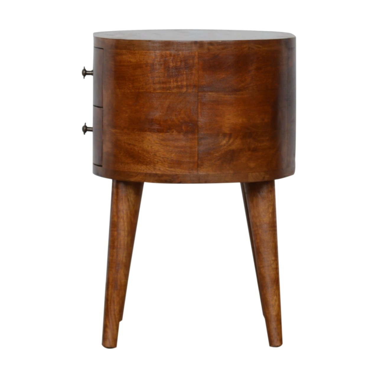 Szafka nocna Artisan IN907-1 – lite drewno mango, wykończenie kasztanowe - Image 7