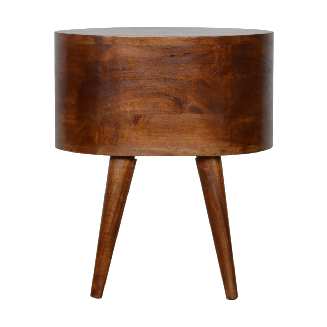 Szafka nocna Artisan IN907-1 – lite drewno mango, wykończenie kasztanowe - Image 8