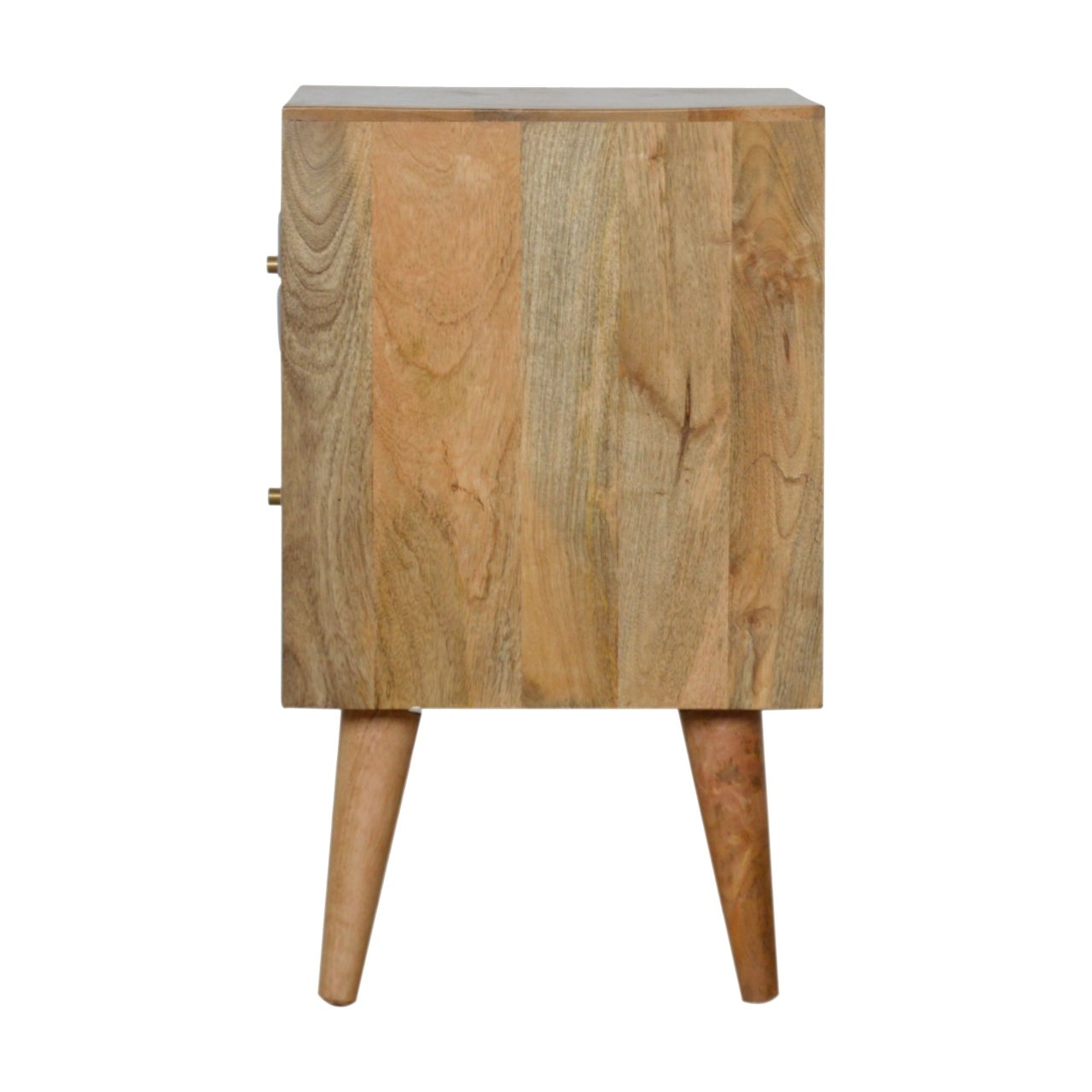 Szafka nocna Artisan IN919 – lite drewno mango, wykończenie dębowe - Image 7