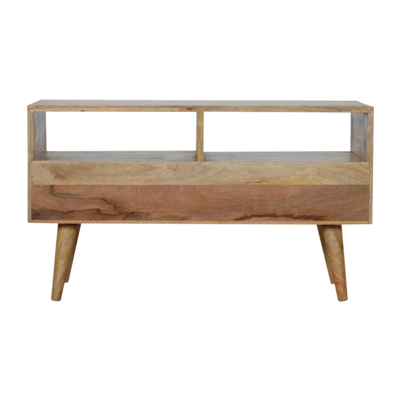 Szafka RTV Artisan IN920 – lite drewno mango, wykończenie dębowe - obrazek 8